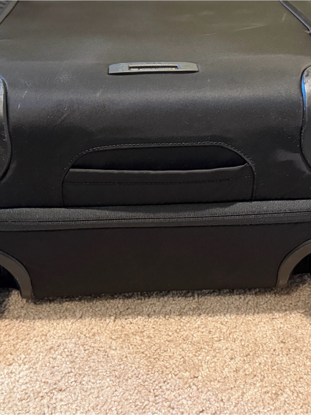 TUMI Voyageur Leger Continental 4 Wheel Carry-On - Black/Gunmetal - Picture 7 of 16